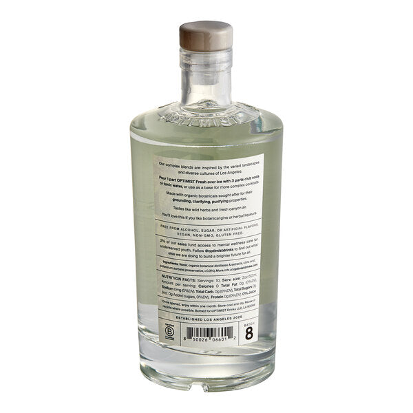 Optimist Botanicals Fresh Non-Alcoholic Spirit 500 mL Bottle