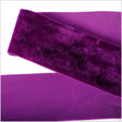 Single Faced Velvet Ribbon Made in Italy - 2" - Plum - Sabine Collection