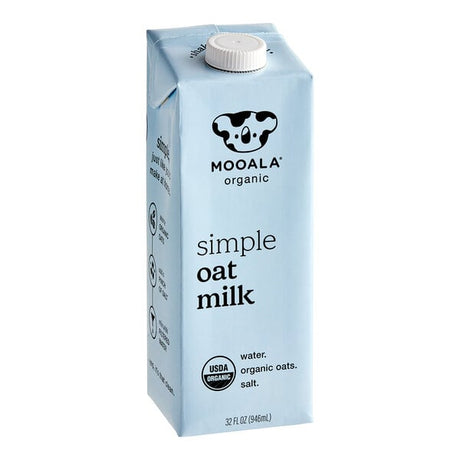 Mooala Organic Simple Oat Milk 32 fl. oz. - 6/Case