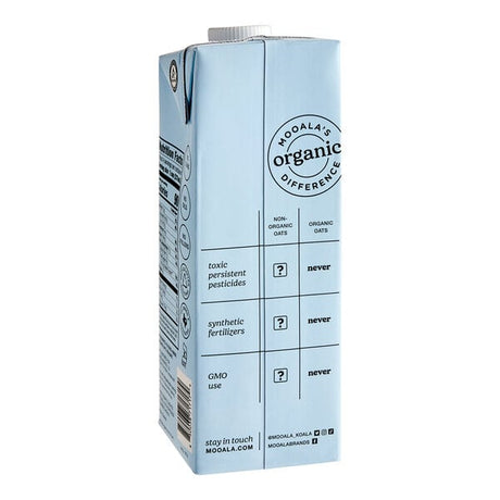 Mooala Organic Simple Oat Milk 32 fl. oz. - 6/Case
