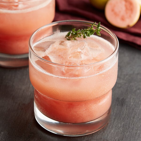 Les Vergers Boiron Pink Guava 100% Fruit Puree 22 lb.