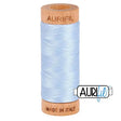 Cotton Thread 80wt Light Robins Egg Aurifil Spool