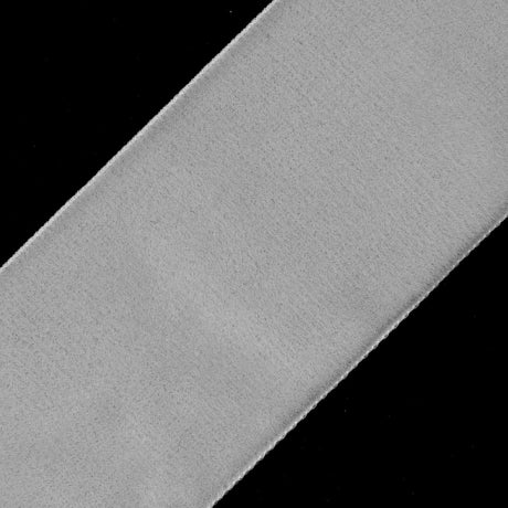Single Faced Velvet Ribbon Made in Italy - 2" - Off-White - Sabine Collection