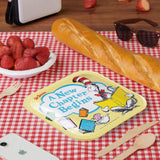 8 Ct. 7" Dr. Seuss Baby Shower Square Dessert Plates A New Chapter Begins Design, Disposable