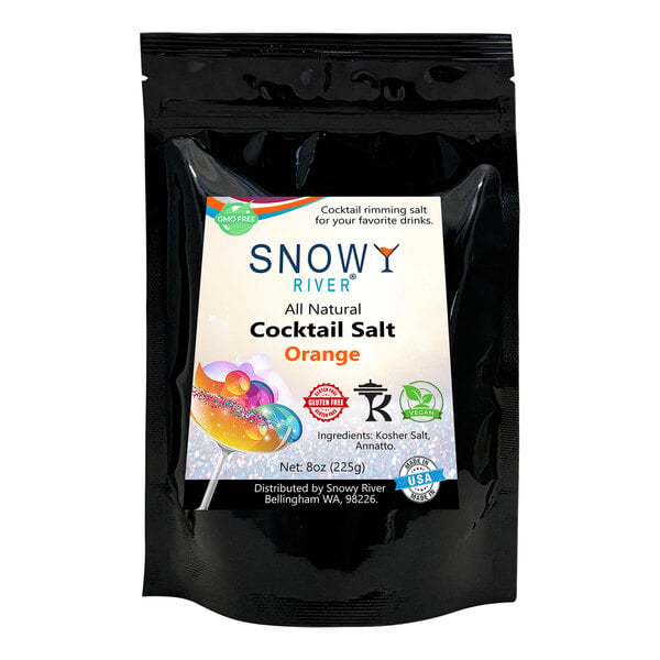 Snowy River Orange Cocktail Rimming Salt 8 oz.
