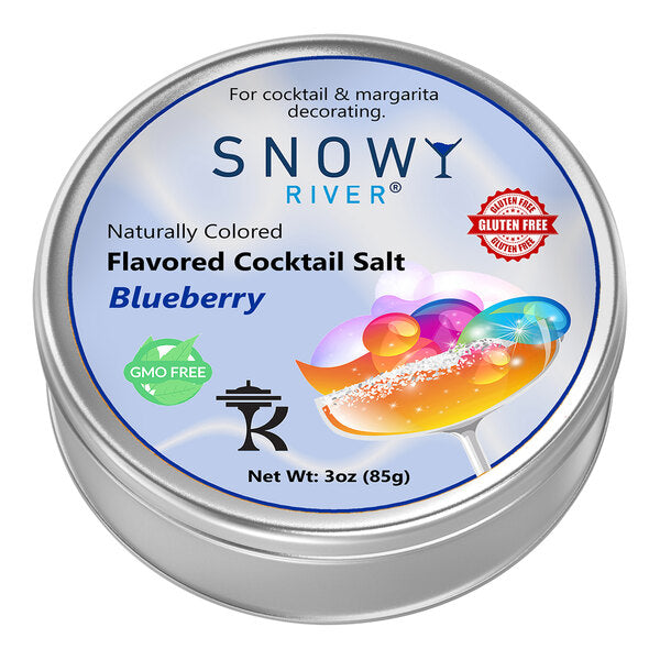 Snowy River Blueberry Cocktail Rimming Salt 3 oz.