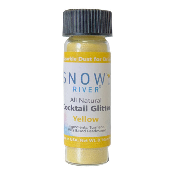 Snowy River Yellow Cocktail Glitter 4 Gram