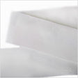 Single Faced Velvet Ribbon Made in Italy - 2" - White - Sabine Collection