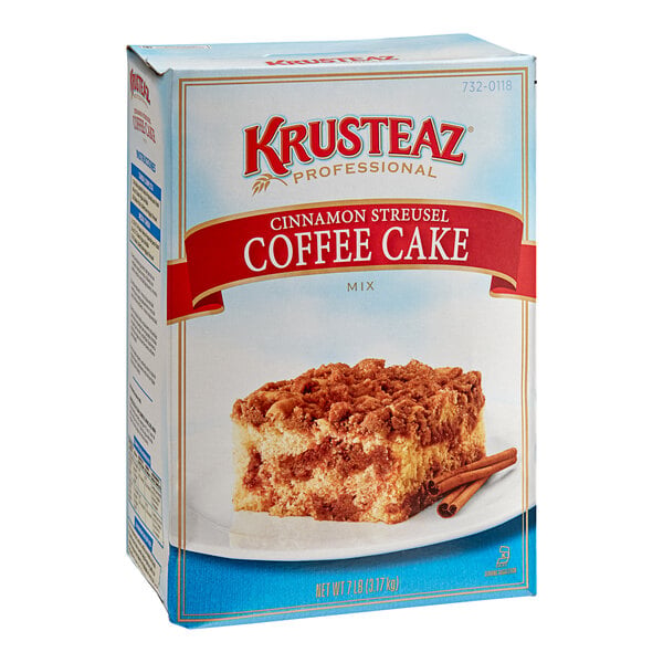 Krusteaz Professional 7 lb. Cinnamon Streusel Coffee Cake Mix - 6/Case