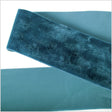 Single Faced Velvet Ribbon Made in Italy - 2" - Dark Turquoise - Sabine Collection