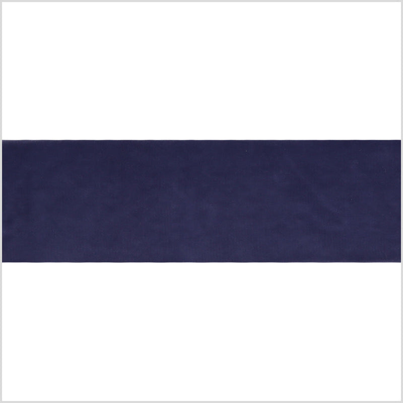 Single Faced Velvet Ribbon Made in Italy - 2" - Purple Gray - Sabine Collection