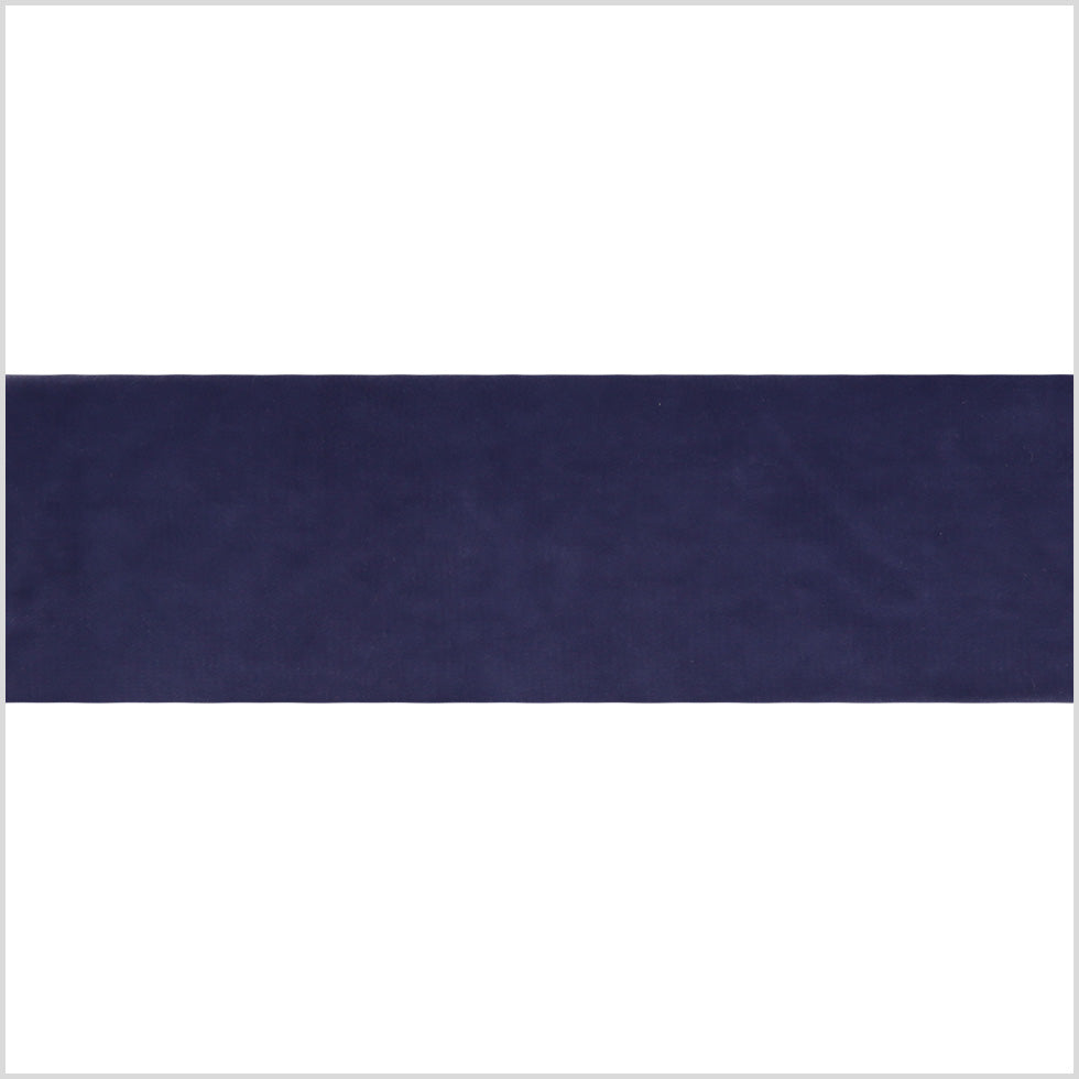 Single Faced Velvet Ribbon Made in Italy - 2" - Purple Gray - Sabine Collection
