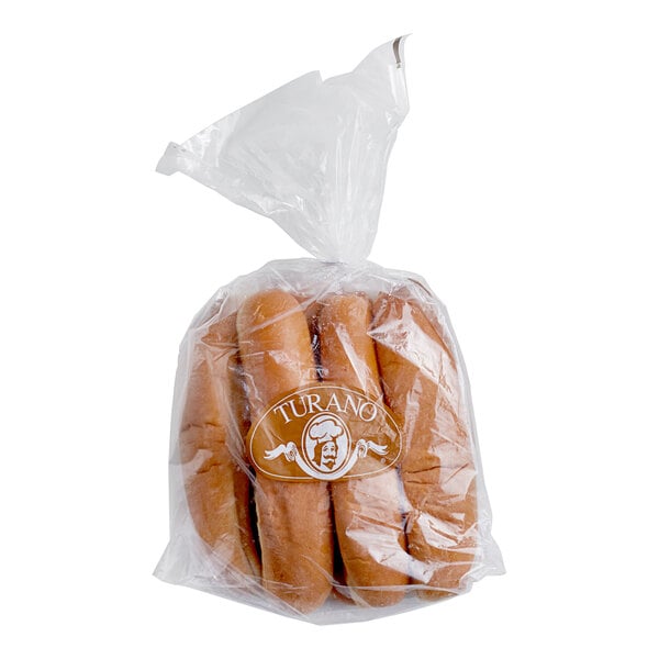 Turano 12" Hot Dog Bun 3.2 oz. - 32/Case