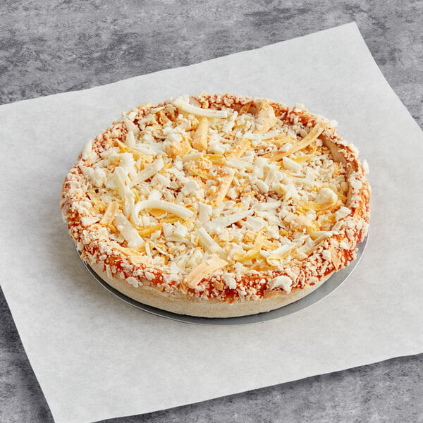 Red Baron Individually Wrapped Deep Dish Singles Four Cheese Pizza 5" - 12/Case