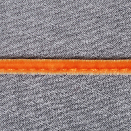 Orange Velvet Cord - 1/8"