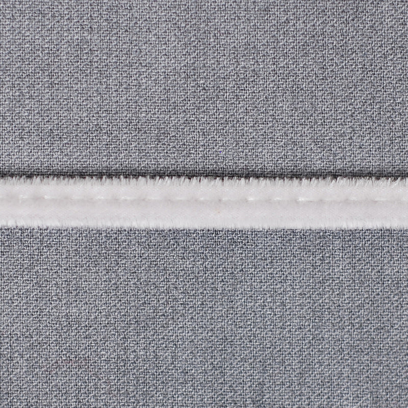 Light Gray Velvet Cord - 1/8"