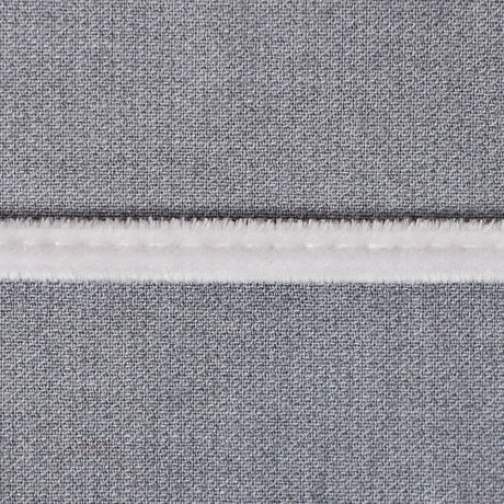 Light Gray Velvet Cord - 1/8"