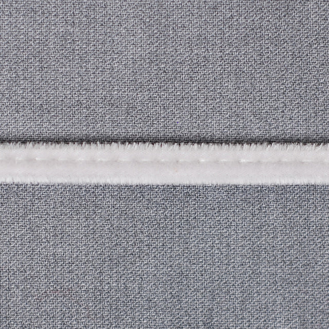 Light Gray Velvet Cord - 1/8"