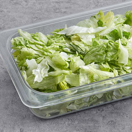 50 / 50 Iceberg and Romaine Lettuce Salad Blend 5 lb. - 4/Case