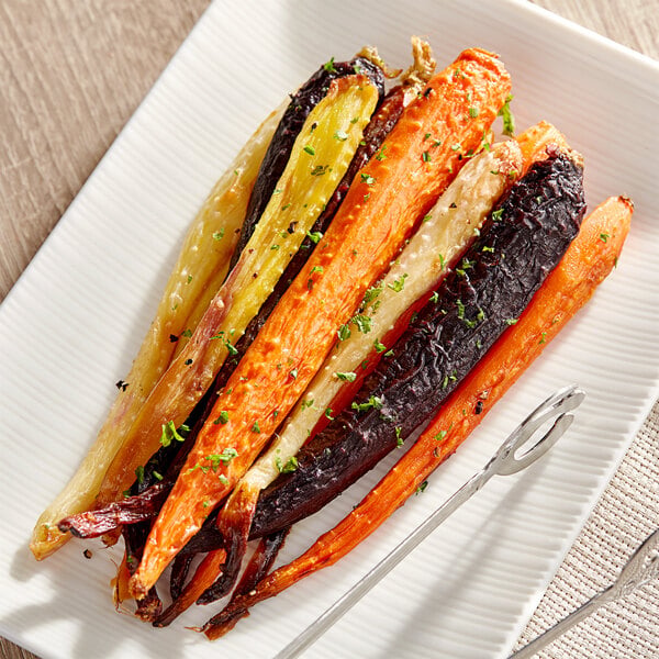 Fresh Hand-Peeled Mixed Color Baby Carrots 5 lb.