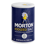Morton Iodized Salt 26 oz. - 24/Case