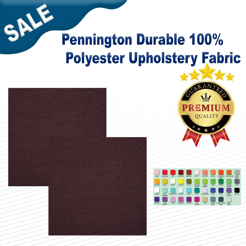 1 Yard Pennington Durable 100% Polyester Upholstery Fabric Width: 54"