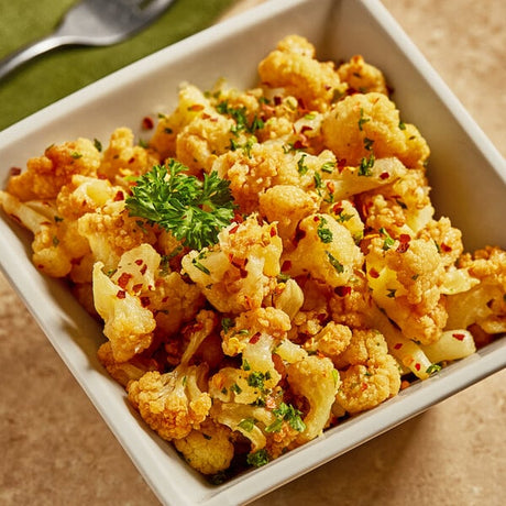 Fresh Cauliflower Florets 3 lb. - 2/Case