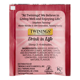 Twinings Raspberry & Lemon Herbal Tea Bags - 20/Box