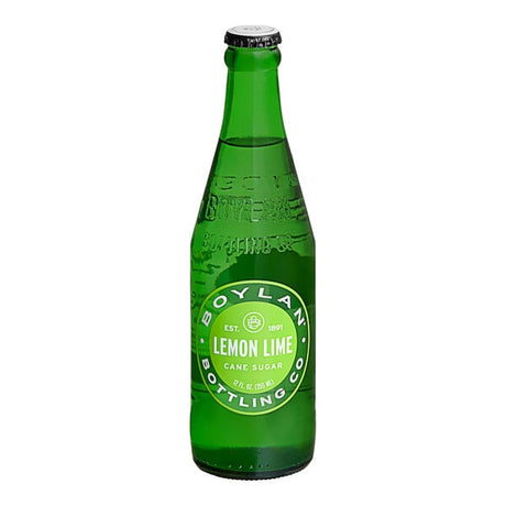 Boylan Bottling Co. Lemon Lime Soda 12 fl. oz. - 24/Case