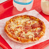 Red Baron Individually Wrapped Deep Dish Singles Pepperoni Pizza 5" - 12/Case