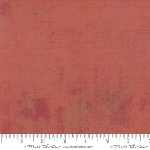 Cotton Fat Quarter Red New Rouge Grunge Basics