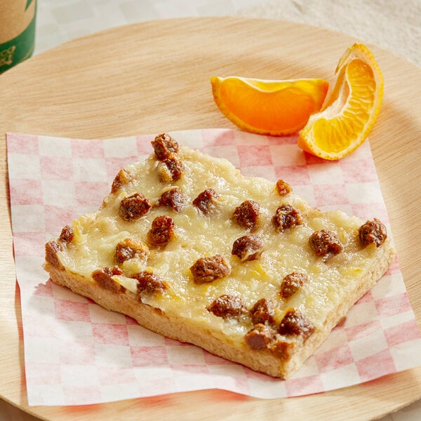 Tony's Whole Grain Turkey Sausage and Country Gravy Breakfast Pizza Square 5" - 128/Case