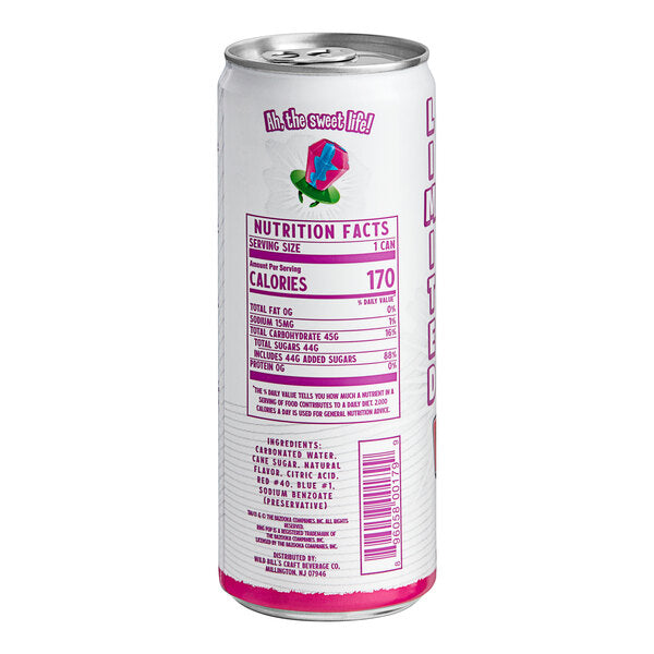 Wild Bill's Craft Beverage Co. Ring Pop Berry Blast Soda 12 fl. oz. - 12/Case