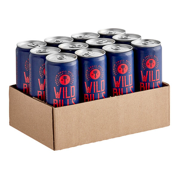 Wild Bill's Craft Beverage Co. Original Cola Soda 12 fl. oz. - 12/Case