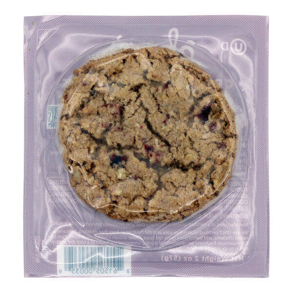 Eban's Bakehouse Gluten-Free Individually Wrapped Coconut Cranberry Walnut Oatmeal Cookie 2 oz. - 48/Case