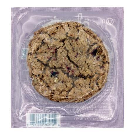 Eban's Bakehouse Gluten-Free Individually Wrapped Coconut Cranberry Walnut Oatmeal Cookie 2 oz. - 48/Case