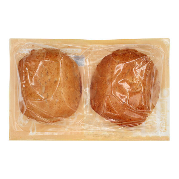Eban's Bakehouse 4.5 oz. Gluten-Free Hamburger Bun 2-Pack - 10/Case
