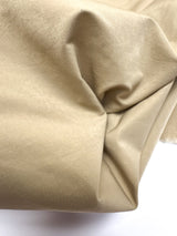 Polyamide Woven Crinkled Beige Lightweight