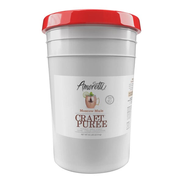 Amoretti Moscow Mule Craft Puree 6 Gallon (50 lb.)