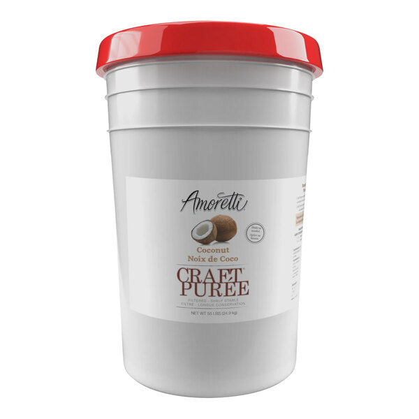 Amoretti Coconut Craft Puree 6 Gallon (55 lb.)