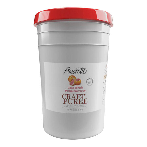 Amoretti Grapefruit Craft Puree 6 Gallon (55 lb.)