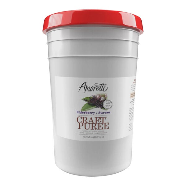 Amoretti Elderberry Craft Puree 6 Gallon (55 lb.)