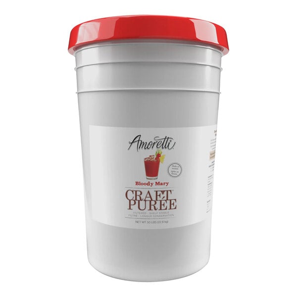Amoretti Bloody Mary Craft Puree 6 Gallon (50 lb.)