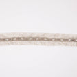 Beige/Blue Fancy Beaded Trim
