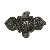 Gold/Silver Beaded Applique