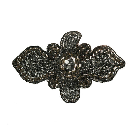 Gold/Silver Beaded Applique