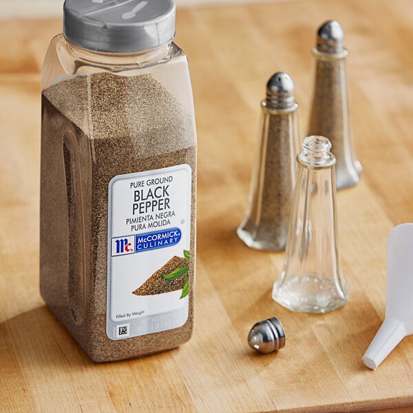 McCormick Culinary Pure Ground Black Pepper 18 oz.