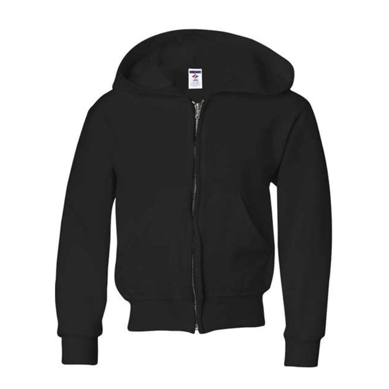 NuBlend® Youth Full-Zip Hooded Sweatshirt