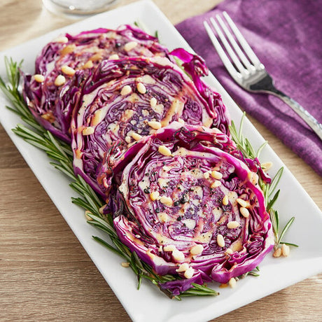 Whole Red Cabbage Head - 15/Case