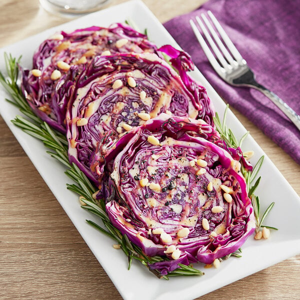 Whole Red Cabbage Head - 15/Case